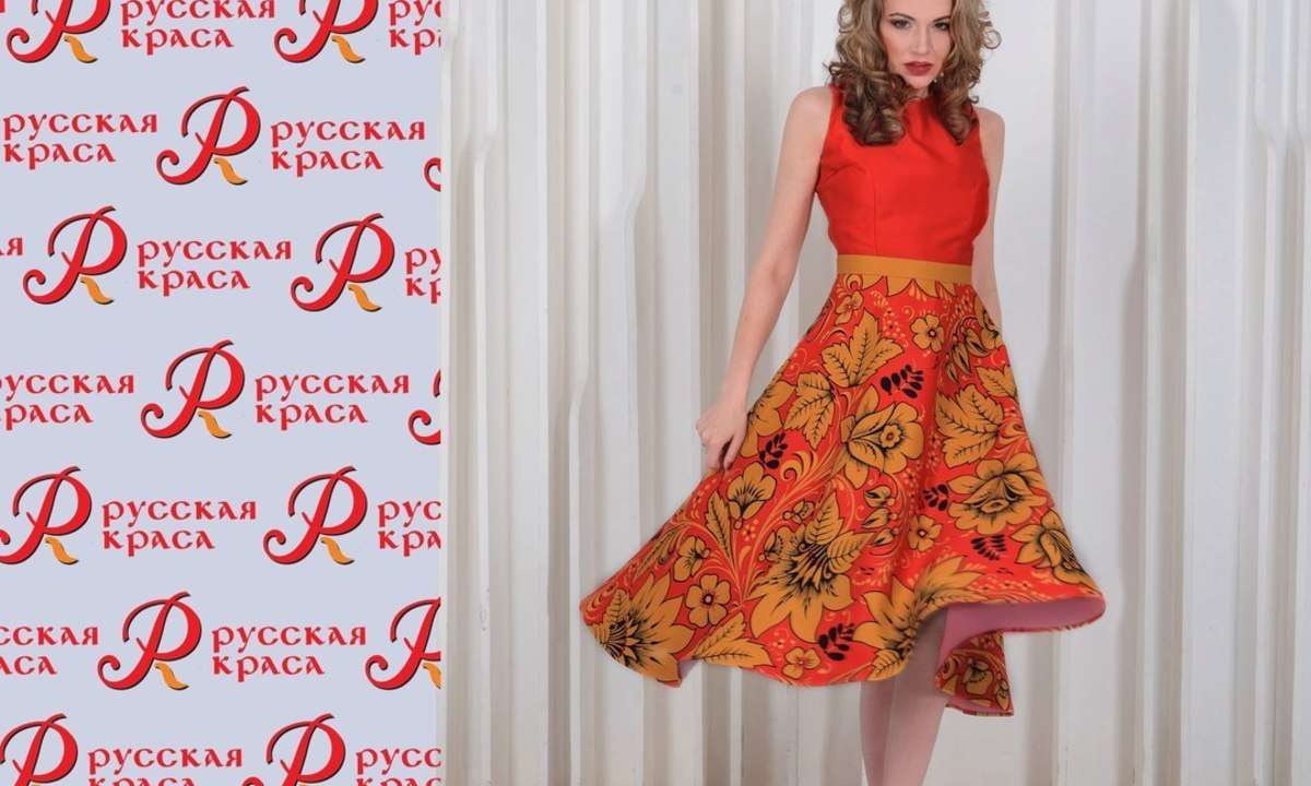 Авторская коллекция женской одежды "Русская краса"