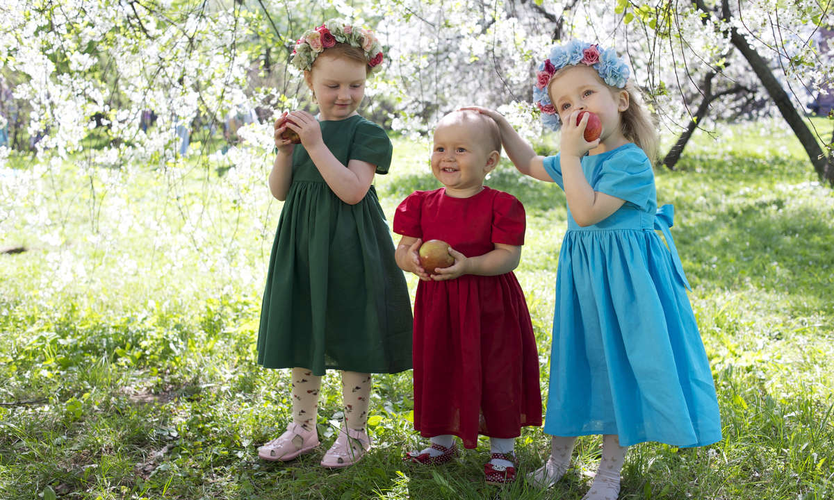 "Конопатая" - очаровательные платья для маленьких принцесс!