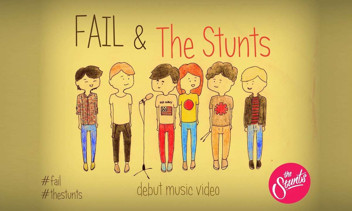Видео-клип для группы FAIL / The Stunts 