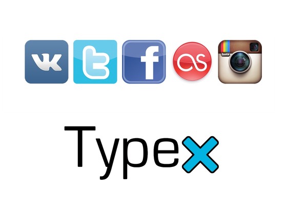 Typex - Все социальные сервисы в одном месте