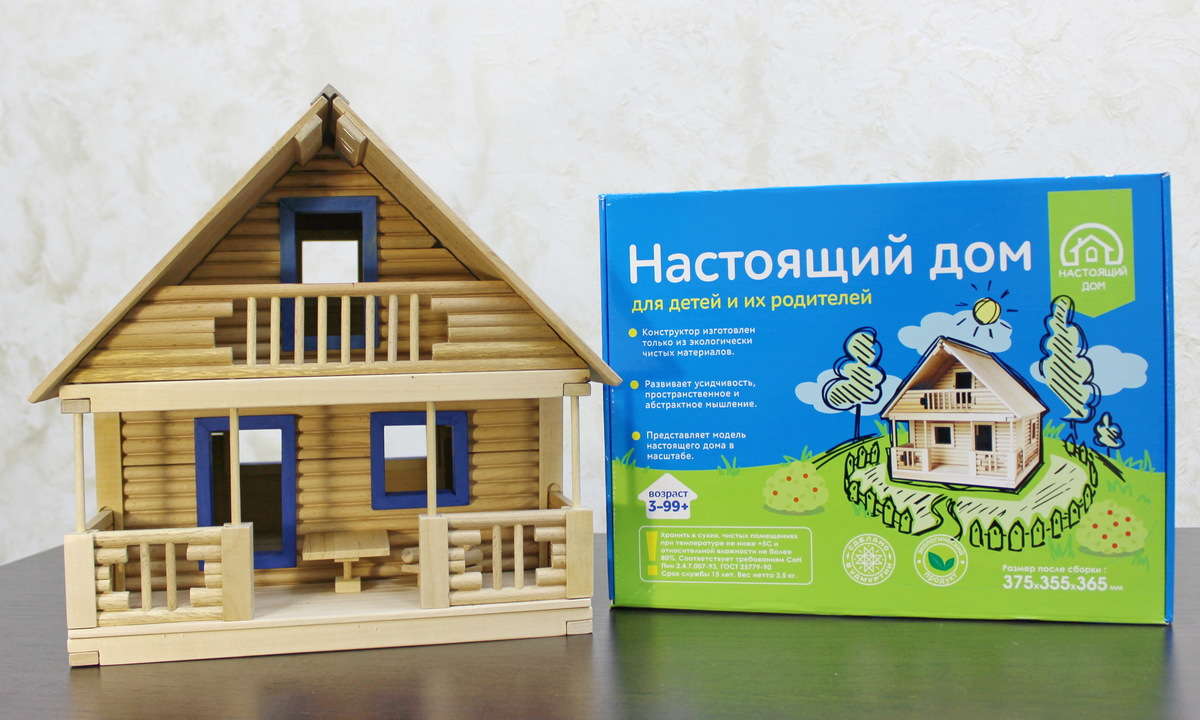 Настоящий Дом - Детский конструктор 