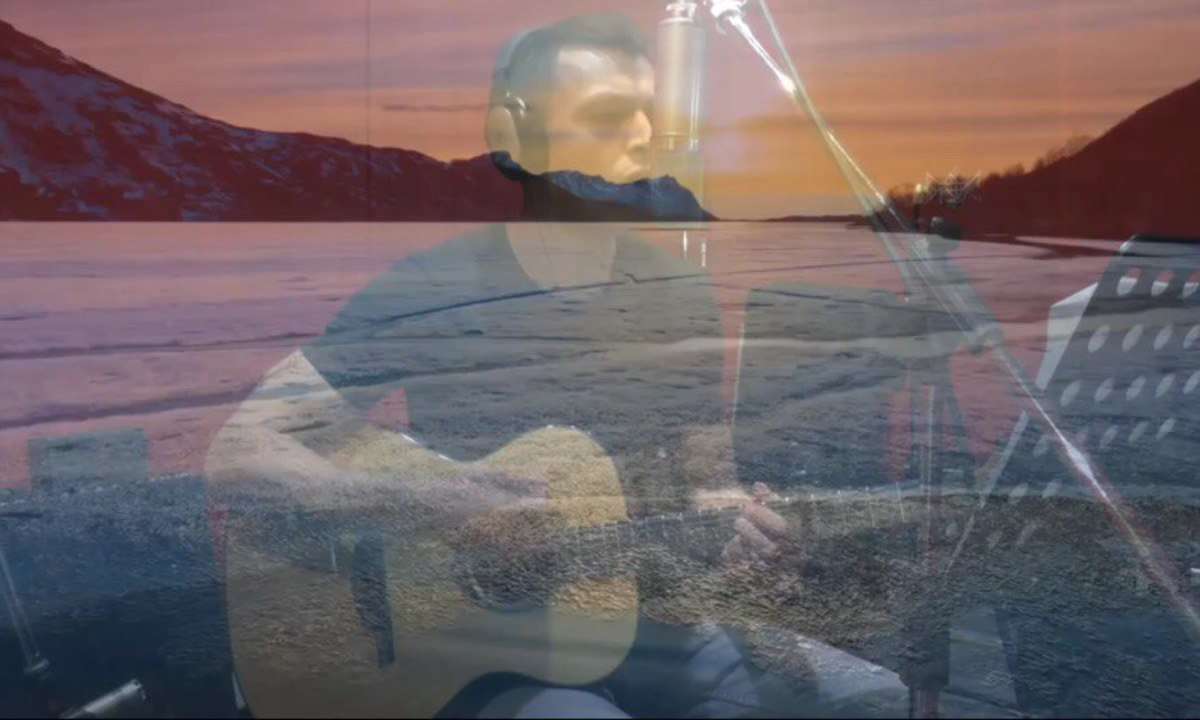 Съемка клипа на песню-"Вселенная дом"