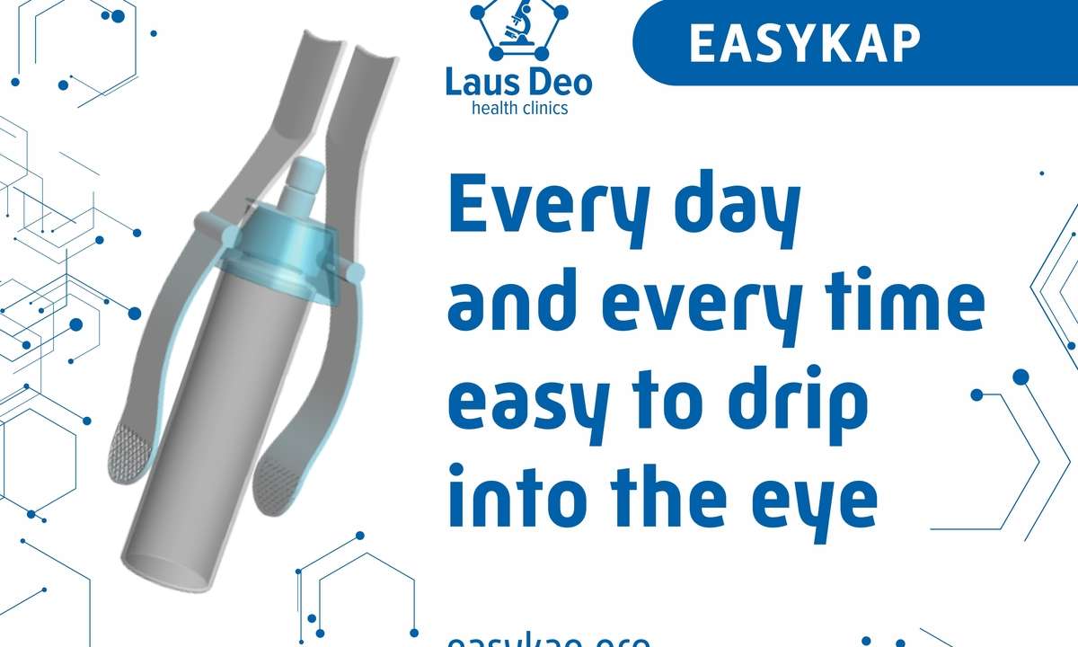 Easykap-устройство легкого и безопасного закапывания в глаза