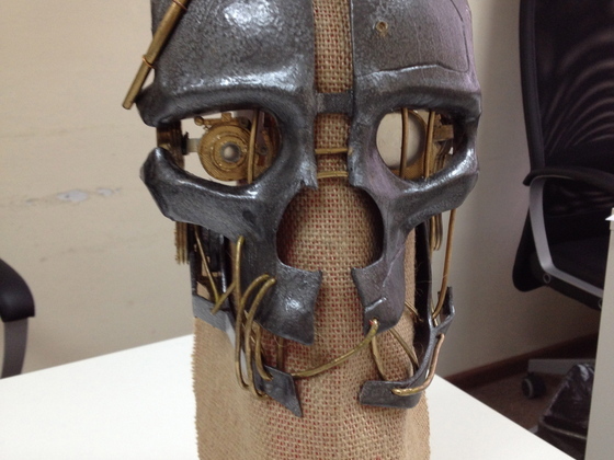 Легендарная маска героя Корво (Corvo) из игры Dishonored