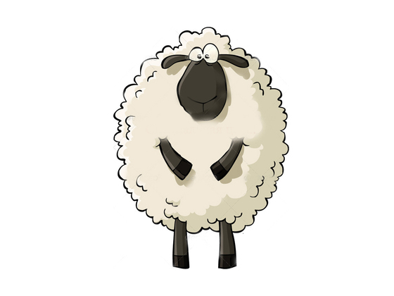 Новогодние торты "Весёлая овца 2015"