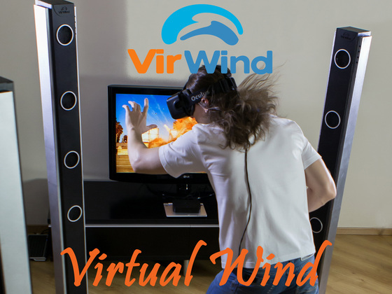 VIRWIND- устройство создающее виртуальный ветер 