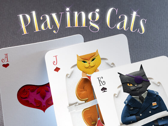 Игральные карты Playing Cats