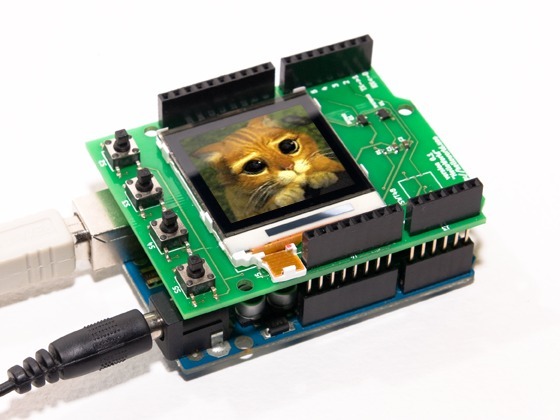 Интеллектуальный LCD шилд для Arduino