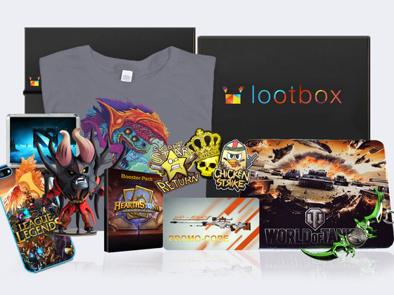 LootBox - сервис почтовой рассылки для гиков и геймеров