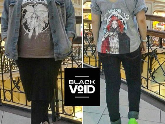 Black Void: футболки и свитшоты с героями Эдды