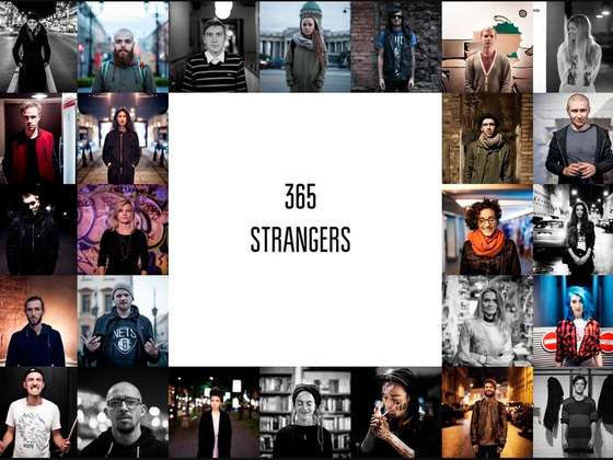 Фотокнига "365 Незнакомцев" 