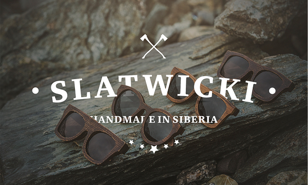 SLATWICKI: солнцезащитные очки из дерева